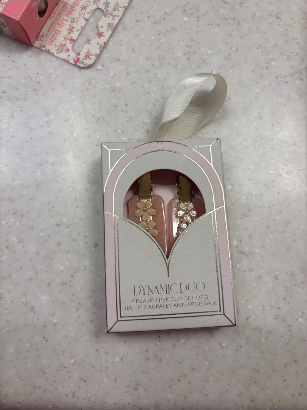 Anthropologie dynamic duo crease free embellished clips